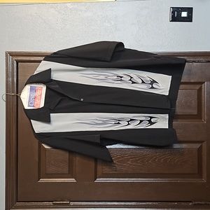 Men's button-down dress shirt